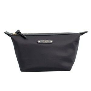 Kate Spade Jodi Wilson Road Black Nylon Cosmetic
